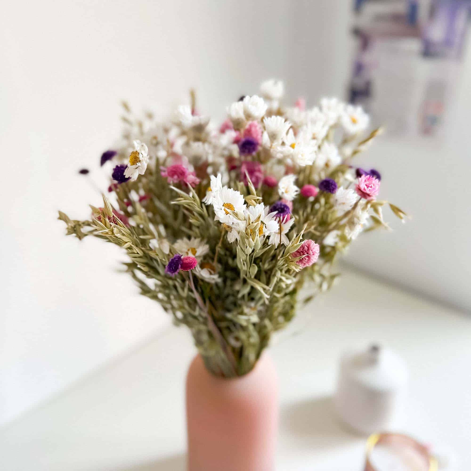 Composition fleurs séchées - Fleurs séchées livrées partout en France